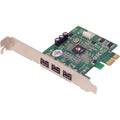 SIIG NN-FW0012-S1 FireWire Adapter - 3 x 9-pin FireWire 800 Female IEEE 1394b FireWire - Plug-in Card - Retail - NN-FW0012-S1 - eCommerce Business Prime