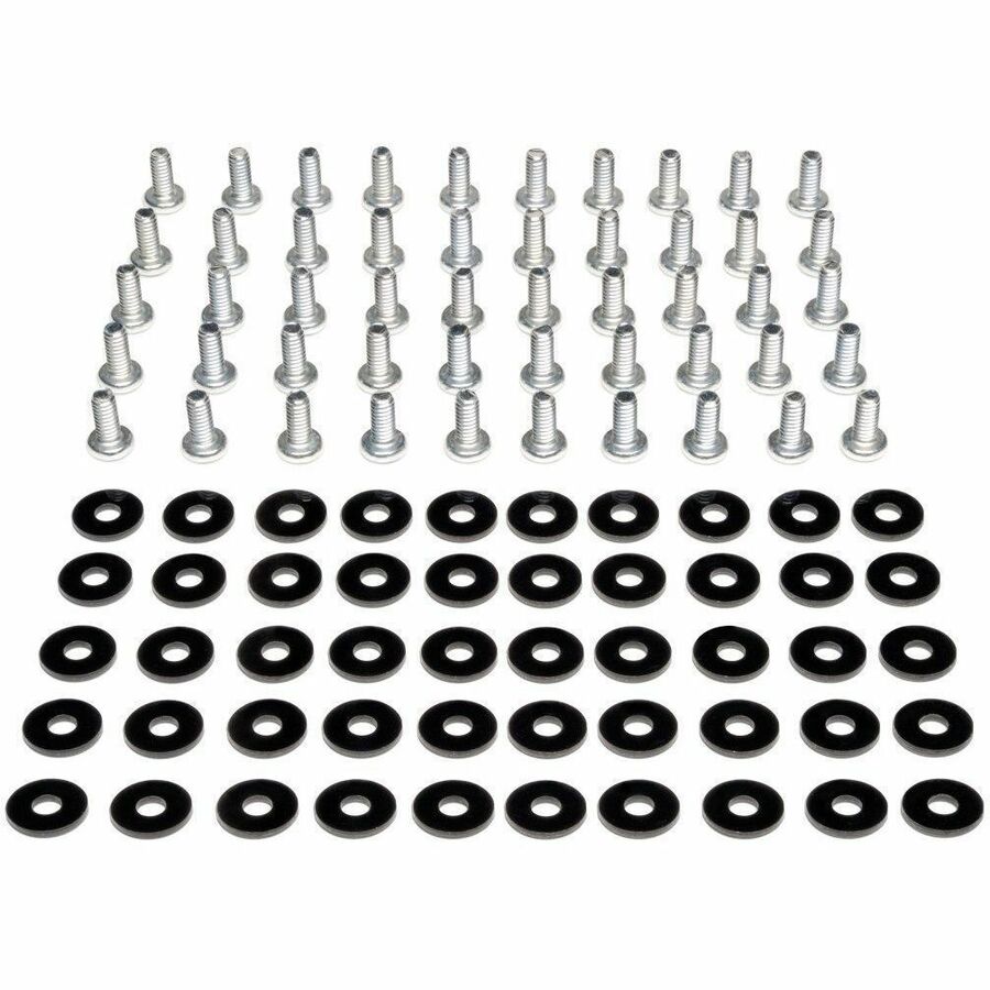 Tripp Lite Rack Enclosure Server Cabinet Threaded Hole Hardware Kit - Rack Screw, Flat Washer - SRSCREWS - eCommerce Business Prime