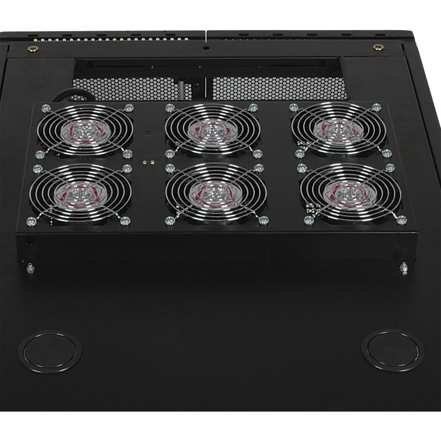 Tripp Lite Intl Rack Enclosure Server Cabinet Roof Mount Fan Panel Airflow Mgmt 230V - 6 Fan - 220 V AC420 CFM - SRXFANROOF - eCommerce Business Prime