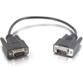 C2G 3ft DB9 M/M Cable - Black - DB-9 Male Serial - DB-9 Male Serial - 3ft - Black - 25220 - eCommerce Business Prime