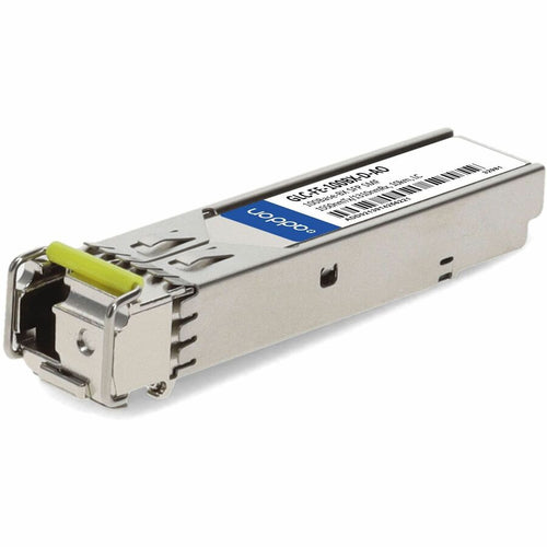 AddOn Cisco GLC-FE-100BX-D Compatible TAA Compliant 100Base-BX SFP Transceiver (SMF, 1550nmTx/1310nmRx, 10km, LC) - 100% compatible and guaranteed to work - GLC-FE-100BX-D-AO - eCommerce Business Prime