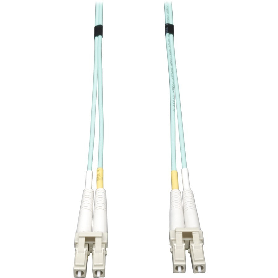 Tripp Lite 10Gb Duplex Multimode 50/125 OM3 LSZH Fiber Cable LC/LC Aqua 12M - LC/LC Aqua 12M - N820-12M - eCommerce Business Prime