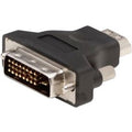 Belkin HDMI to DVI Adapter - 1 x 19-pin HDMI Digital Audio/Video Female - 1 x 24-pin DVI-D Digital Video Male - Black - F2E7182-DV - eCommerce Business Prime