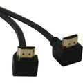 Tripp Lite 6ft High Speed HDMI Cable Digital Video with Audio 2 Right Angle Connectors 4K x 2K M/M 6' - Male HDMI - Male HDMI - 6ft - Black - P568-006-RA2 - eCommerce Business Prime