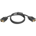 Tripp Lite 3ft VGA Coax Monitor Cable High Resolution HD15 Male / Male 3' - (HD15 M/M) 3-ft. - P502-003 - eCommerce Business Prime