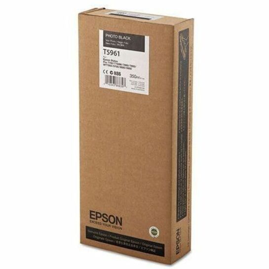 Epson UltraChrome HDR Photo Black Ink Cartridge - Inkjet - Photo Black - T596100 - eCommerce Business Prime