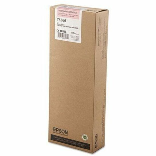 Epson UltraChrome HDR Vivid Light Magenta Ink Cartridge - Inkjet - Light Magenta - T636600 - eCommerce Business Prime
