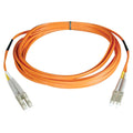 Tripp Lite 4M Duplex Multimode 50/125 Fiber Optic Patch Cable LC/LC 13' 13ft 4 Meter - LC Male - LC Male - 13.12ft - Orange - N520-04M - eCommerce Business Prime