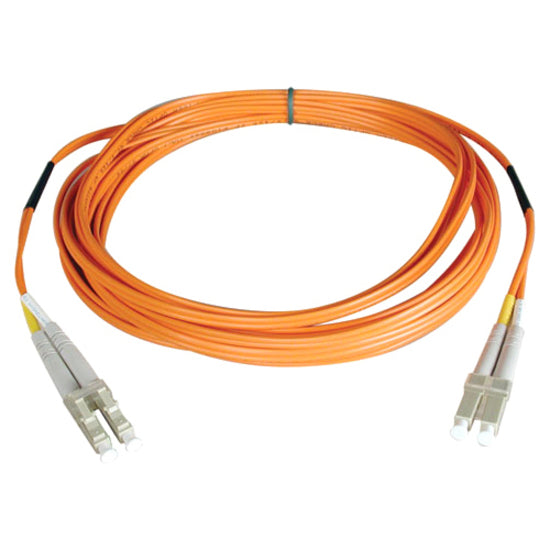 Tripp Lite 4M Duplex Multimode 50/125 Fiber Optic Patch Cable LC/LC 13' 13ft 4 Meter - LC Male - LC Male - 13.12ft - Orange - N520-04M - eCommerce Business Prime