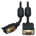 Tripp Lite 6ft VGA Coax Monitor Cable with RGB High Resolution Right Angle HD15 M/M 6' - High Resolution cable with RGB coax (HD15 M/M) 6-ft. - P502-006-RA - eCommerce Business Prime