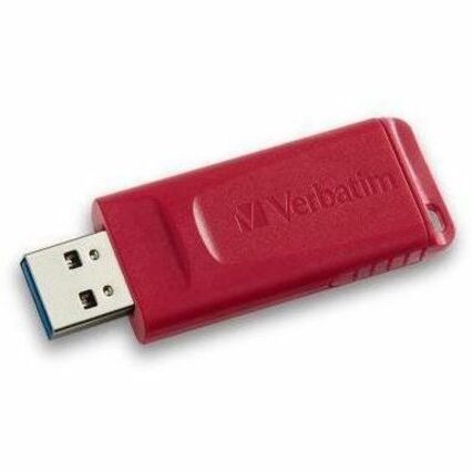 Verbatim Store 'n' Go USB Flash Drive - 32 GB - USB 2.0 Type A - Red - Lifetime Warranty - 1 Each - 96806 - eCommerce Business Prime