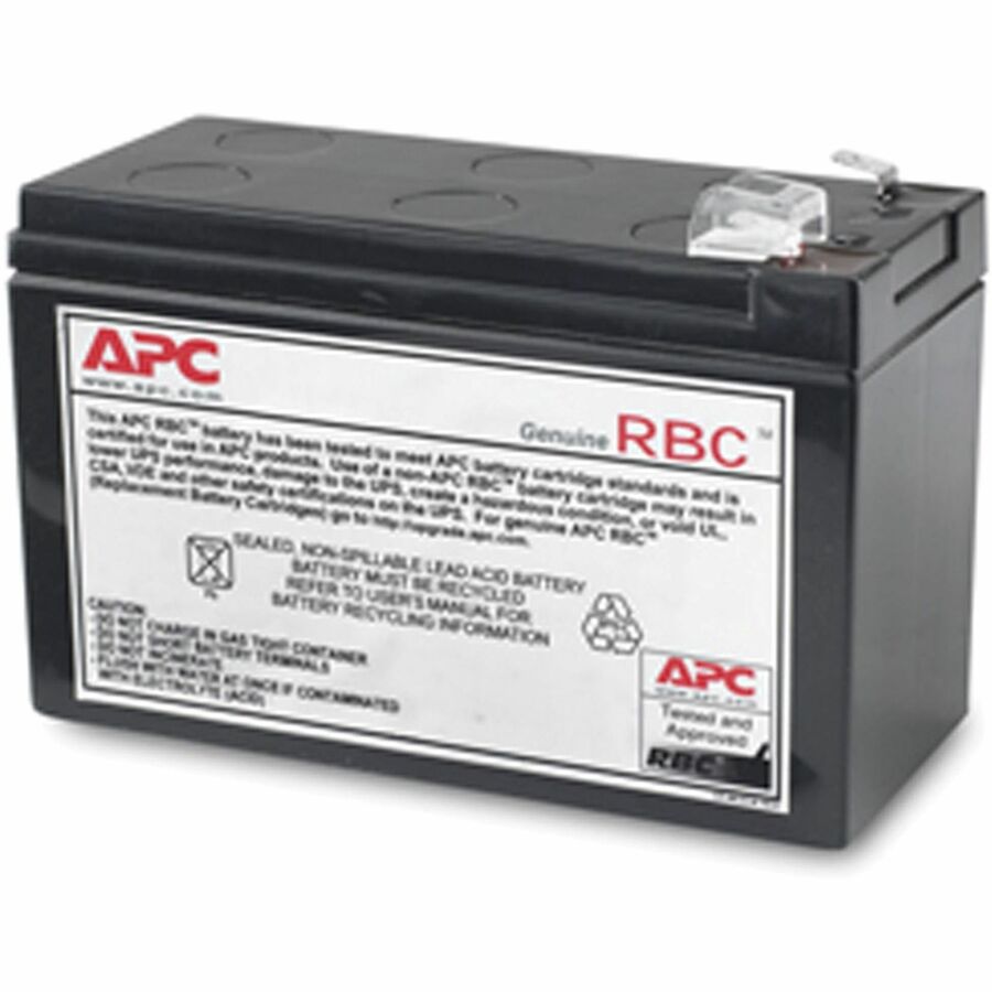APC UPS Replacement Battery Cartridge #110 - Spill Proof, Maintenance Free Sealed Lead Acid Hot-swappable - APCRBC110 - eCommerce Business Prime