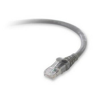 Belkin Cat.6a Patch Cable - RJ-45 Male - RJ-45 Male - 10ft - Gray - F2CP003-10GY-LS - eCommerce Business Prime