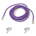 Belkin Cat5e Patch Cable - RJ-45 Male Network - RJ-45 Male Network - 7ft - Purple - A3L791-07-PUR-S - eCommerce Business Prime