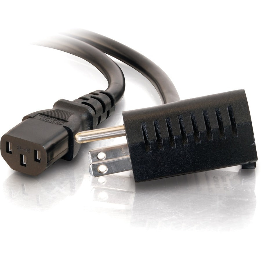 C2G 3ft 16 AWG Universal Power Cord With Extra Outlet - 3ft - 30538 - eCommerce Business Prime