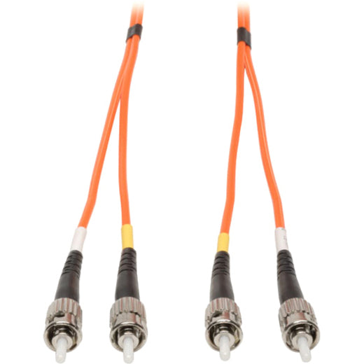 Tripp Lite 50M Duplex Multimode 62.5/125 Fiber Optic Patch Cable ST/ST 164' 164ft 50 Meter - ST Male Network - ST Male Network - 164ft - Orange - N302-50M - eCommerce Business Prime