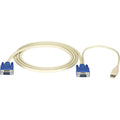 Black Box ServSwitch KVM Server Cable - HD-15 Female VGA - USB, HD-15 Female VGA - 6ft - EHN9000U-0006 - eCommerce Business Prime