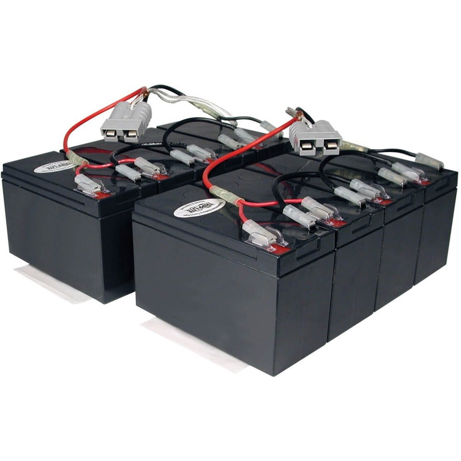 Tripp Lite UPS Replacement Battery Cartridge Kit for select APC UPS Systems 2 sets of 4 - Maintenance-free Lead Acid - RBC12A - eCommerce Business Prime