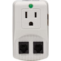 Tripp Lite Notebook Surge Protector Wallmount Direct Plug In 1 Outlet RJ11 - 1 x NEMA 5-15R - 1800 VA - 750 J - 120 V AC Input - 120 V AC Output - TRAVELCUBE - eCommerce Business Prime