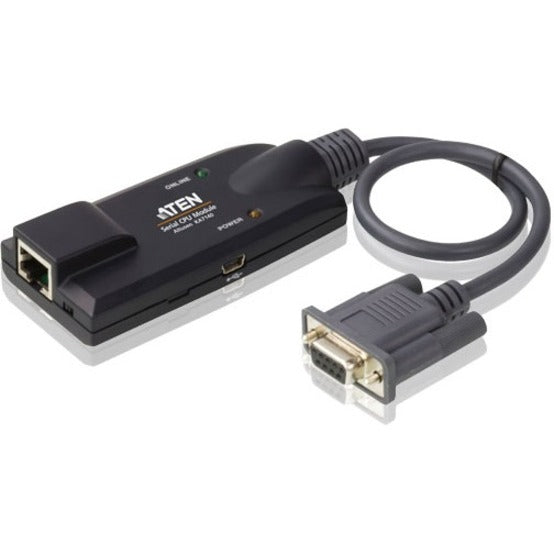 Aten KVM Adapter Cable-TAA Compliant - RJ-45 Female Network, DB-9 Female Serial, Mini Type B Female USB - KA7140 - eCommerce Business Prime