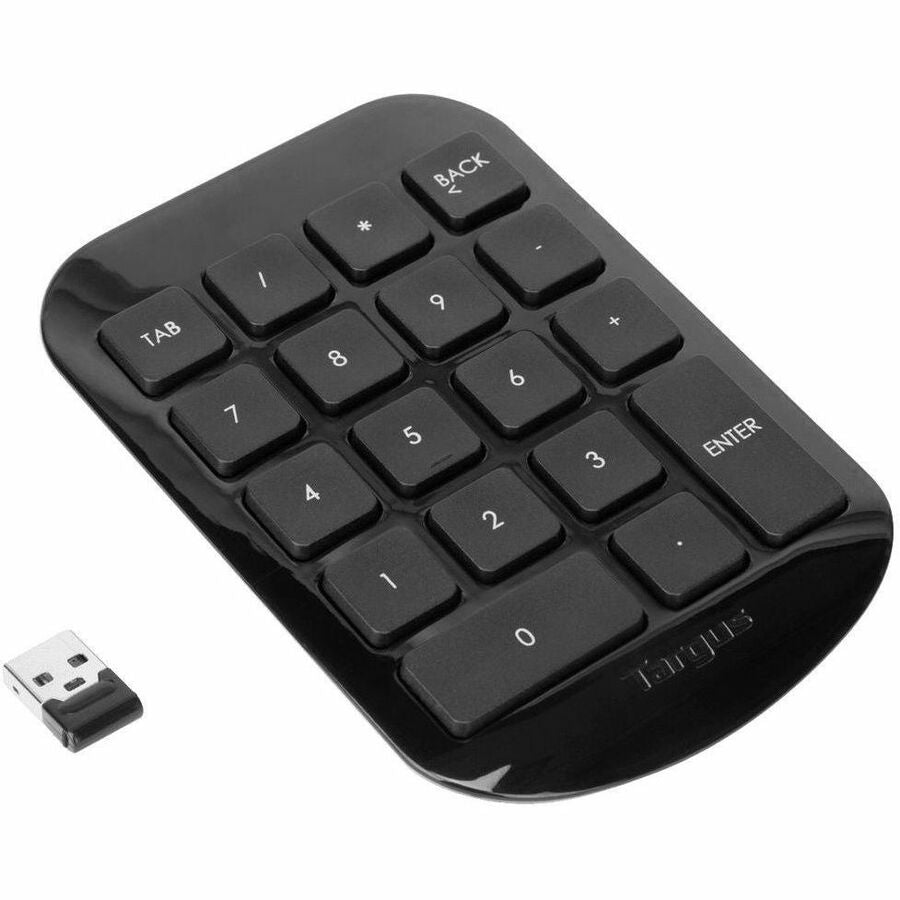 Targus Wireless Numeric Keypad - USB - Black, Gray - AKP11US - eCommerce Business Prime
