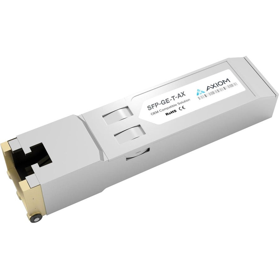 Axiom 1000BASE-T SFP Transceiver for Cisco - SFP-GE-T - 1 x 1000Base-T - SFP-GE-T-AX - eCommerce Business Prime