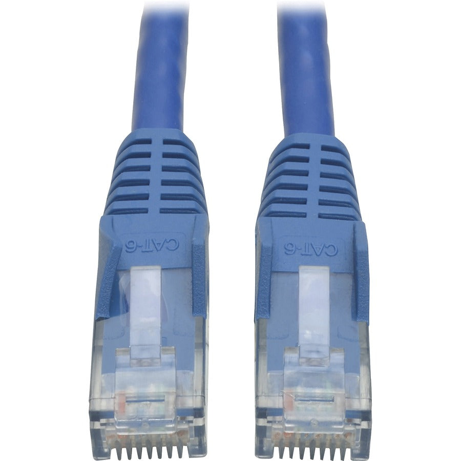Tripp Lite Cat6 Gigabit Snagless Molded Patch Cable (RJ45 M/M) Blue, 50' - Category 6 - N201-050-BL - eCommerce Business Prime