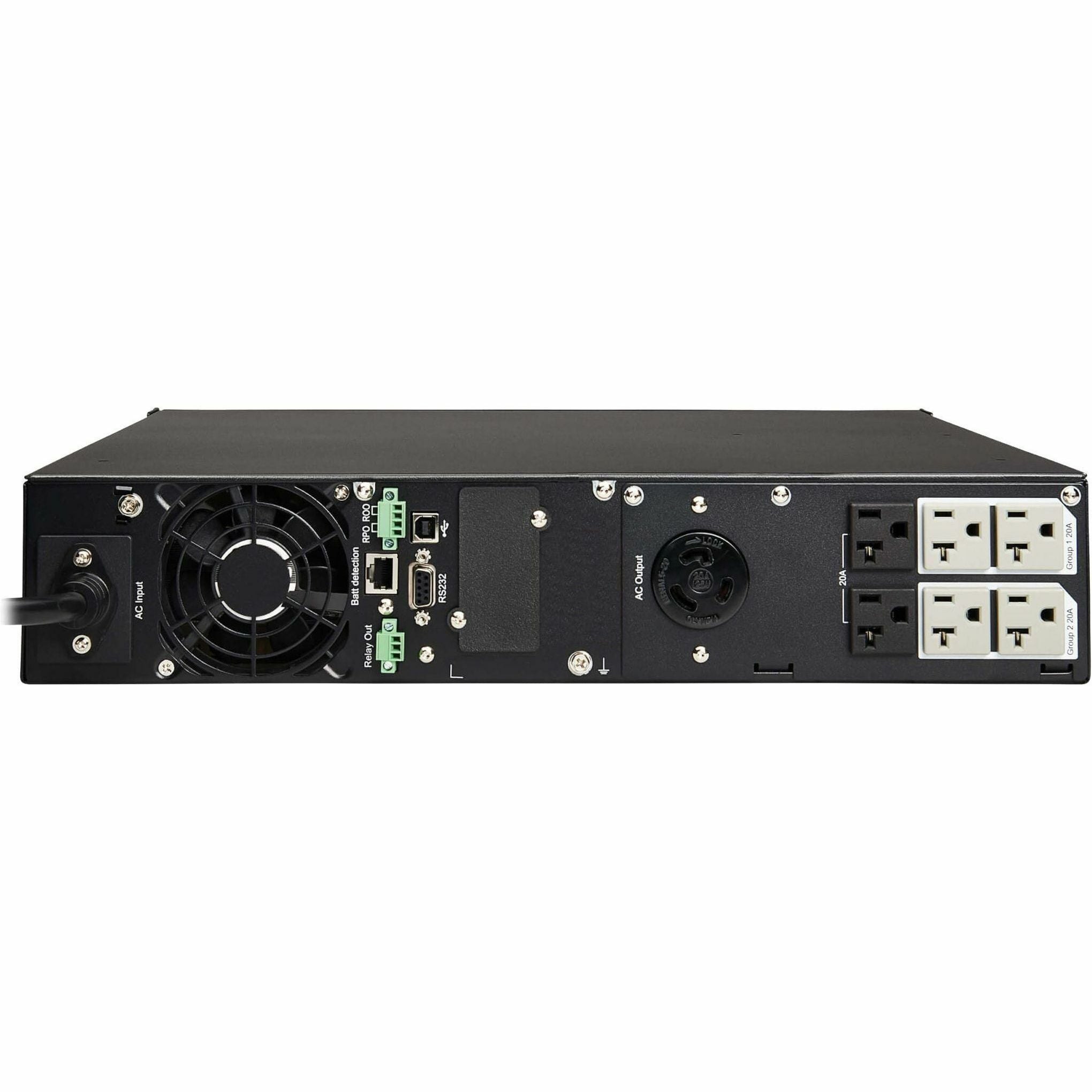 Tripp Lite UPS Smart 2200VA 1920W Rackmount AVR Pure Sign Wave 100V/110V/120V USB DB9 2URM - 2200VA/1920W - 5 Minute Full Load - 4 x NEMA 5-15R, 4 x NEMA 5-15/20R - SMART2200RM2U - eCommerce Business Prime