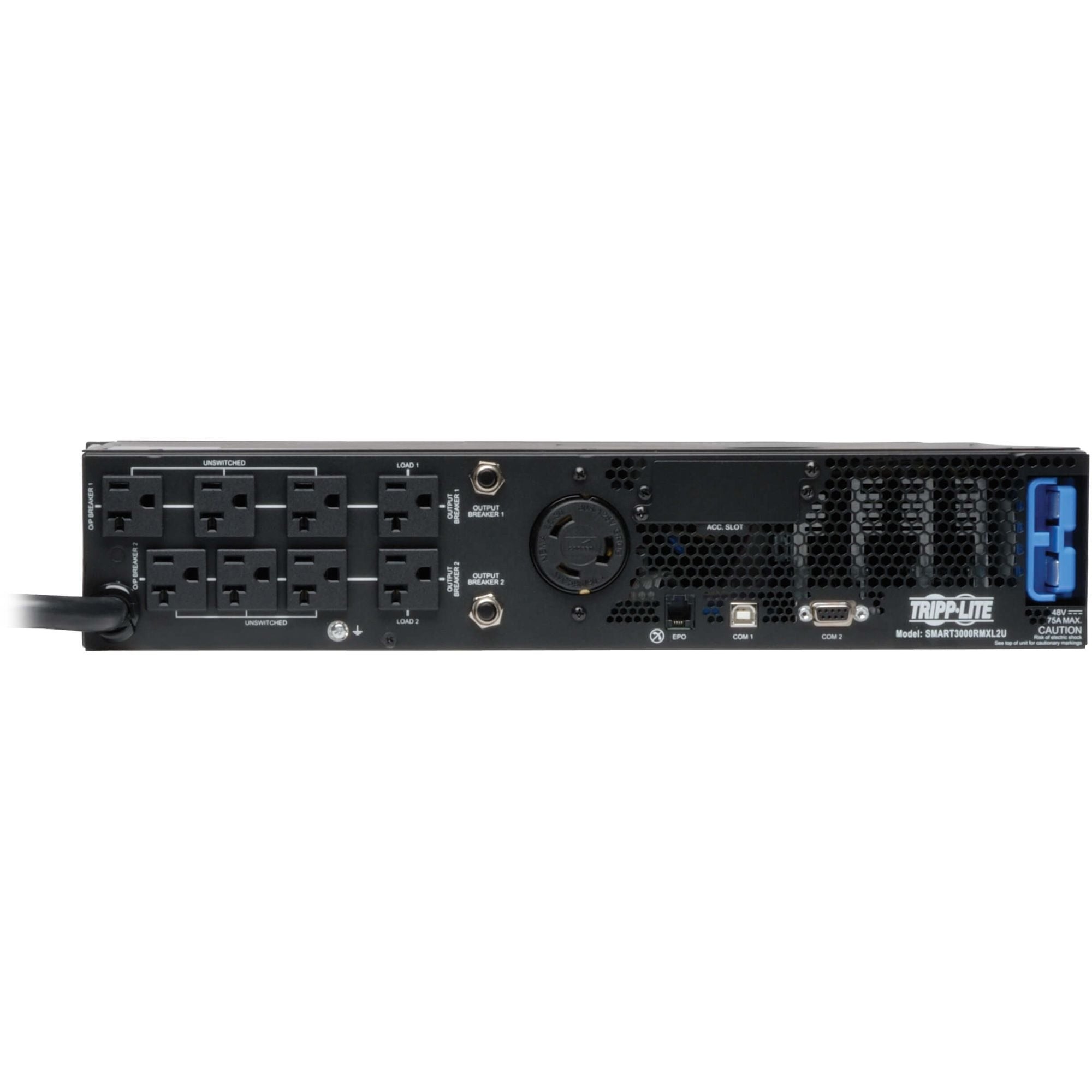 Tripp Lite UPS Smart 3000VA 2880W Rackmount AVR 120V Pure Sine Wave USB DB9 2U TAA GSA - 3000VA/2880W - 3 Minute Full Load - 8 x NEMA 5-15/20R, 1 x NEMA L5-30R - SM3000RMXL2UTAA - eCommerce Business Prime