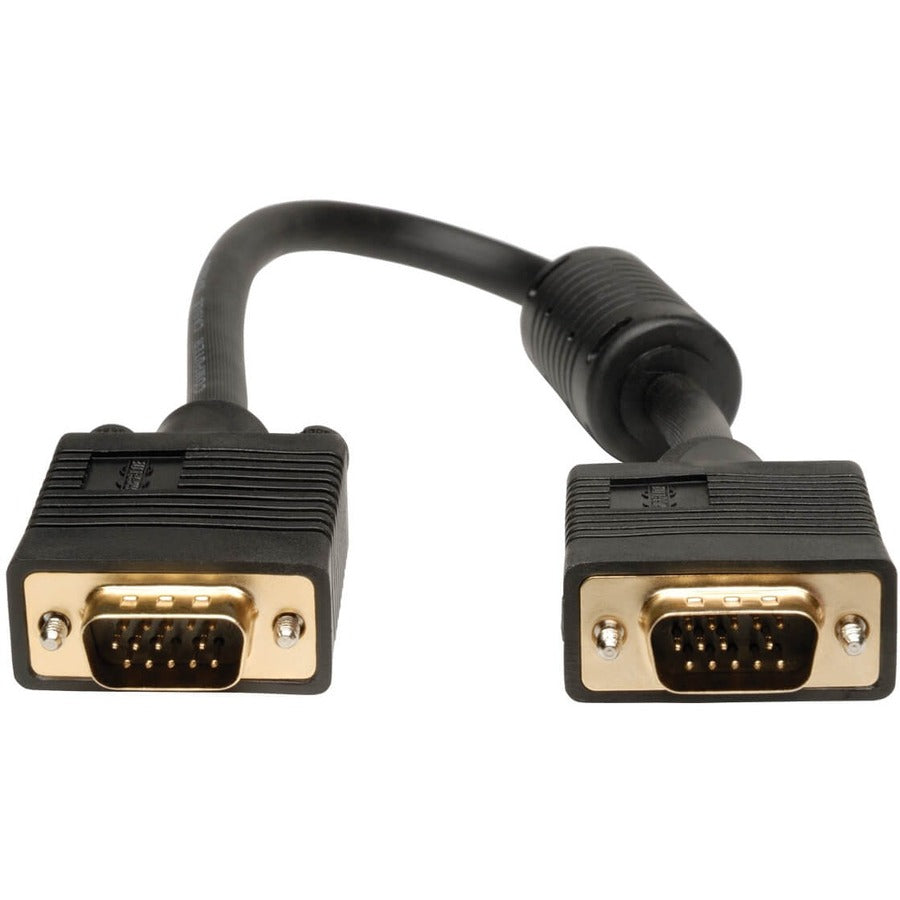 Tripp Lite 1ft VGA Coax Monitor Cable High Resolution HD15 Male / Male 1' - (HD15 M/M) 1-ft. - P502-001 - eCommerce Business Prime