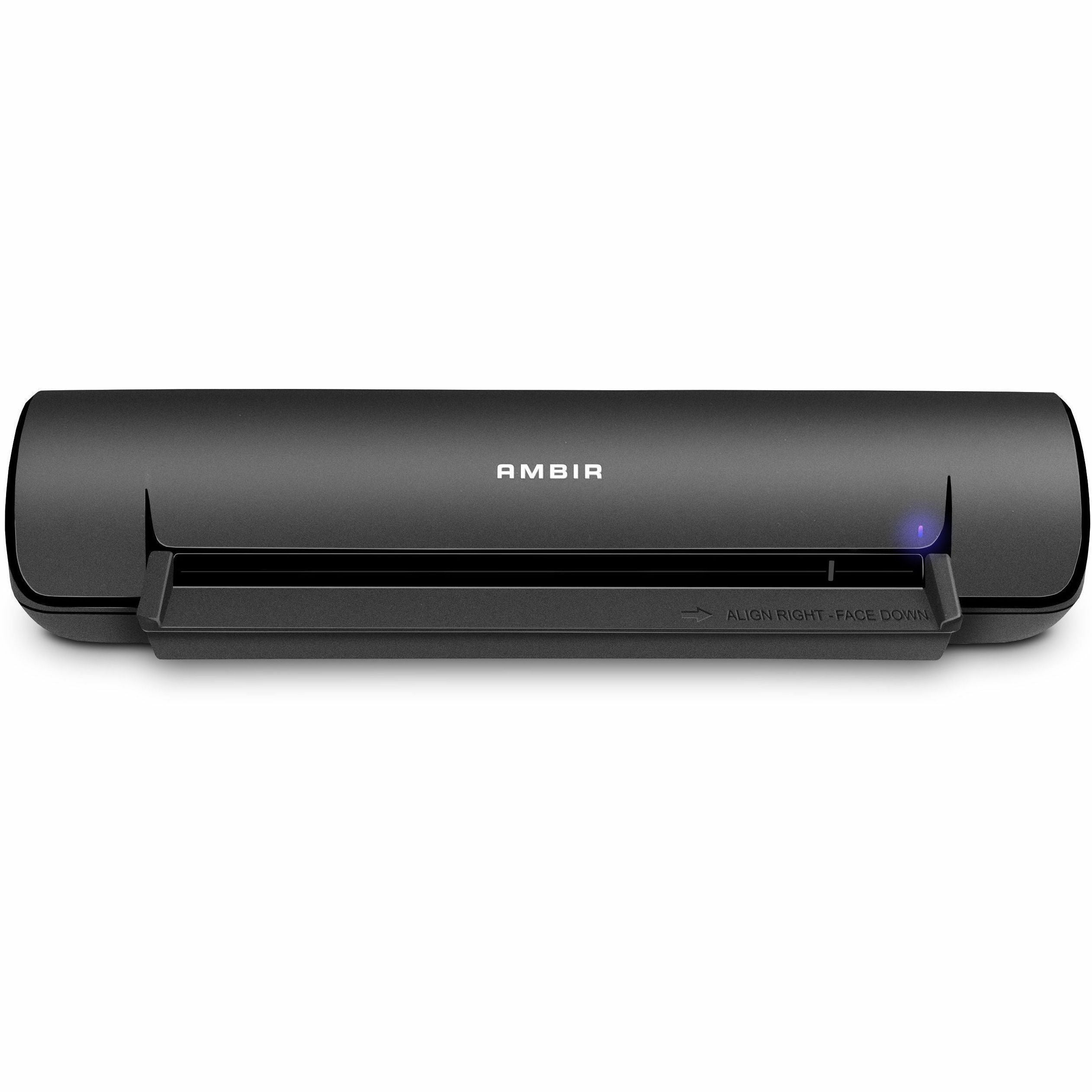 Ambir ImageScan Pro 490i Sheetfed Scanner - 48 bit Color - 8 bit Grayscale - 600 dpi - USB - DS490-AS - eCommerce Business Prime