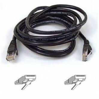 Belkin Cat6 Patch Cable - RJ-45 Male Network - RJ-45 Male Network - 20ft - Black - A3L980-20-BLK-S - eCommerce Business Prime
