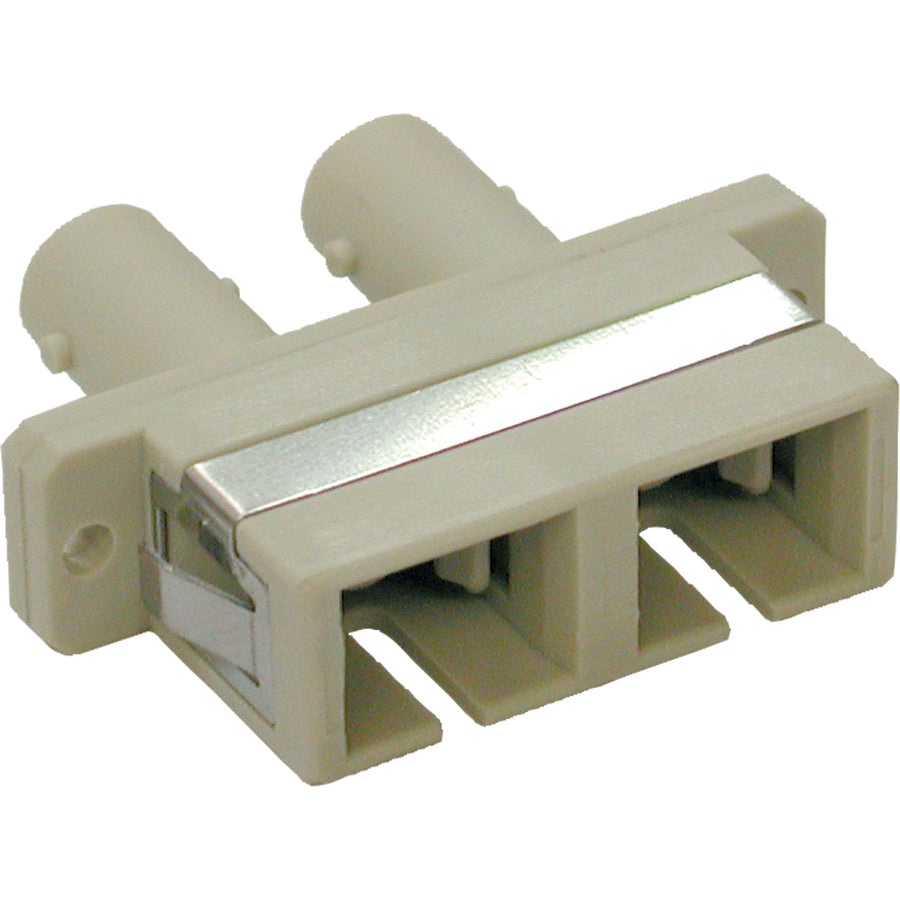 Tripp Lite Duplex Fiber Optic MMF Multimode Network Coupler SC/ST - 2 x SC Network Female - 2 x ST Network Female - N456-000 - eCommerce Business Prime