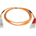 Tripp Lite 2M Duplex Multimode 50/125 Fiber Optic Patch Cable LC/SC 6' 6ft 2 Meter - LC Male - SC Male - 6.56ft - N516-02M - eCommerce Business Prime