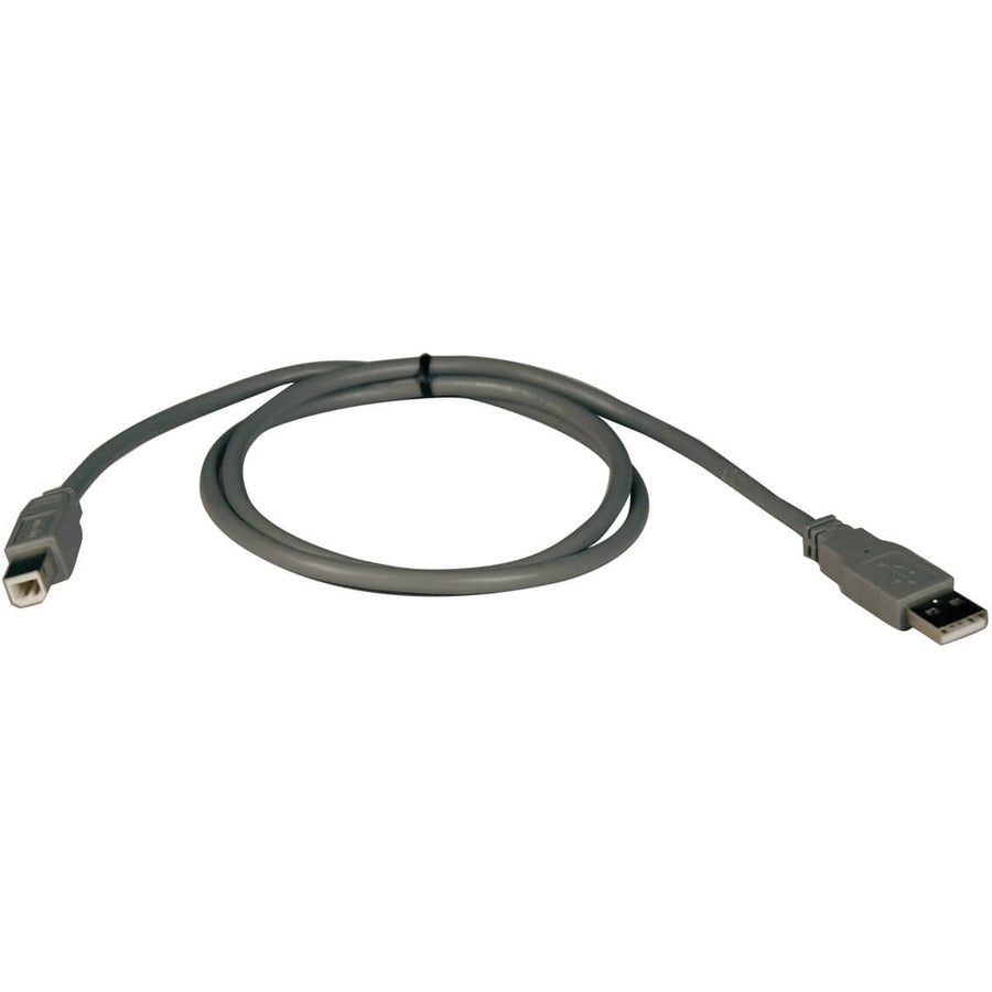 Tripp Lite 3ft USB 2.0 Hi-Speed A/B Device Cable Shielded Male / Male 3' - Type A Male USB - Type B Male USB - 3ft - U021-003 - eCommerce Business Prime