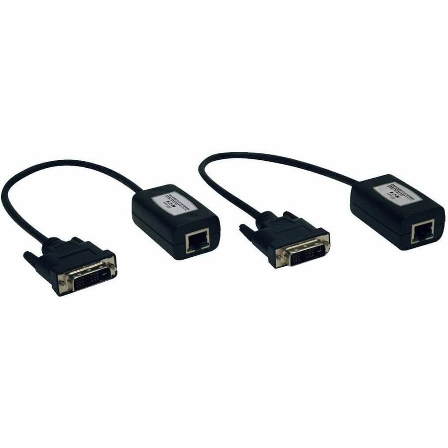Tripp Lite DVI Over Cat5/Cat6 Passive Video Extender Kit Transmitter Receiver 100' - 1 Input Device - 1 Output Device - 100 ft Range - 2 x Network (RJ-45) - 1 x DVI In - 1 x DVI Out - Full HD - 1920 x...  - B140-101 - eCommerce Business Prime