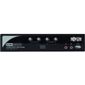 Tripp Lite 4-Port Desktop KVM Switch Audio, 2-Port USB, On-Screen Display & Cables - 4 Computer(s) - 2048 x 1536 - 2 x PS/2 Port - 2 x USB - Rack-mountable, Desktop - 1U - B006-VUA4-K-R - eCommerce Business Prime