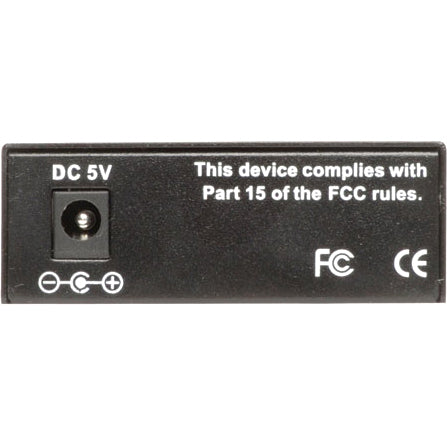 Tripp Lite Fiber Optic 10/100/1000 to 1000BaseLX SC Gigabit Multimode Media Converter 2km 1310nm - 1 x Network (RJ-45) - 1 x SC Ports - 10/100/1000Base-T, 1000Base-FX - External - N785-001-SC - eCommerce Business Prime