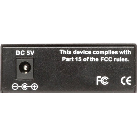 Tripp Lite Fiber Optic 10/100/1000 to 1000BaseLX SC Gigabit Multimode Media Converter 2km 1310nm - 1 x Network (RJ-45) - 1 x SC Ports - 10/100/1000Base-T, 1000Base-FX - External - N785-001-SC - eCommerce Business Prime