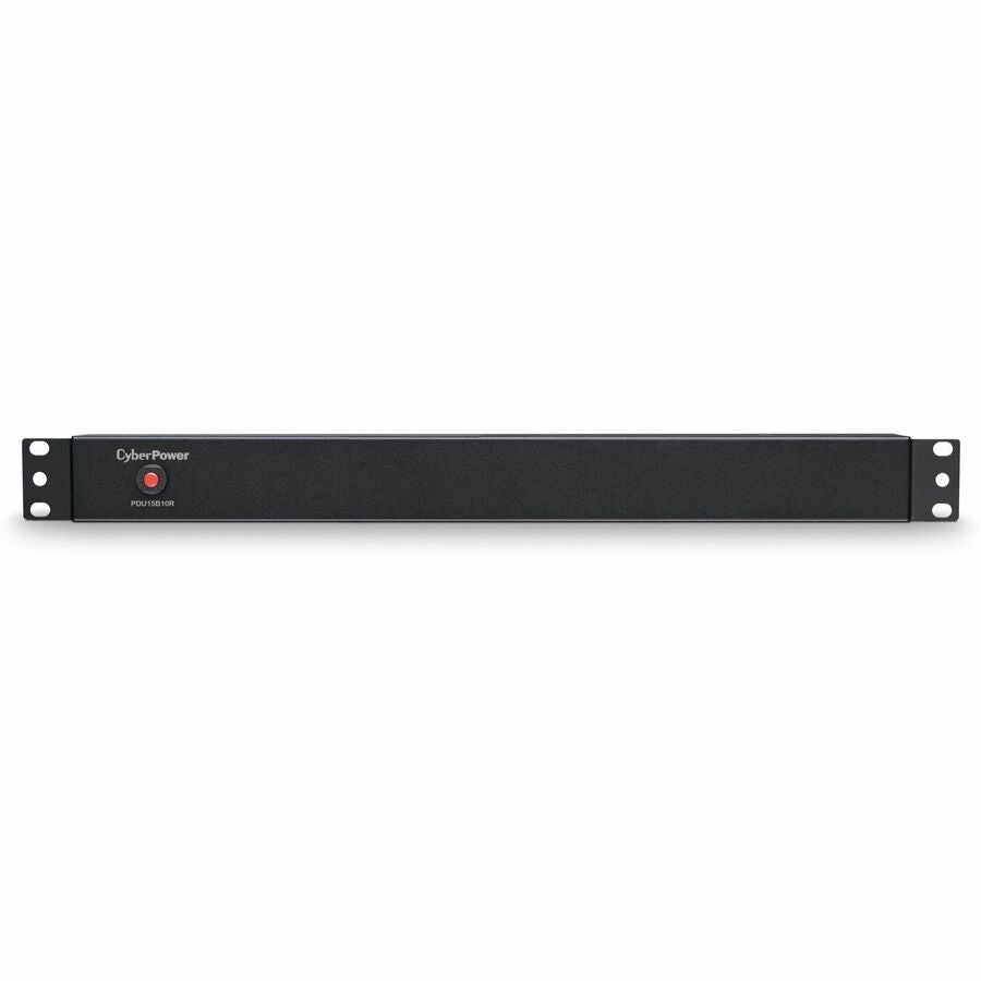 CyberPower PDU15B10R 100 - 125 VAC 15A Basic PDU - 10 Outlets, 15 ft, NEMA 5-15P, Horizontal, 1U, Lifetime Warranty - PDU15B10R - eCommerce Business Prime