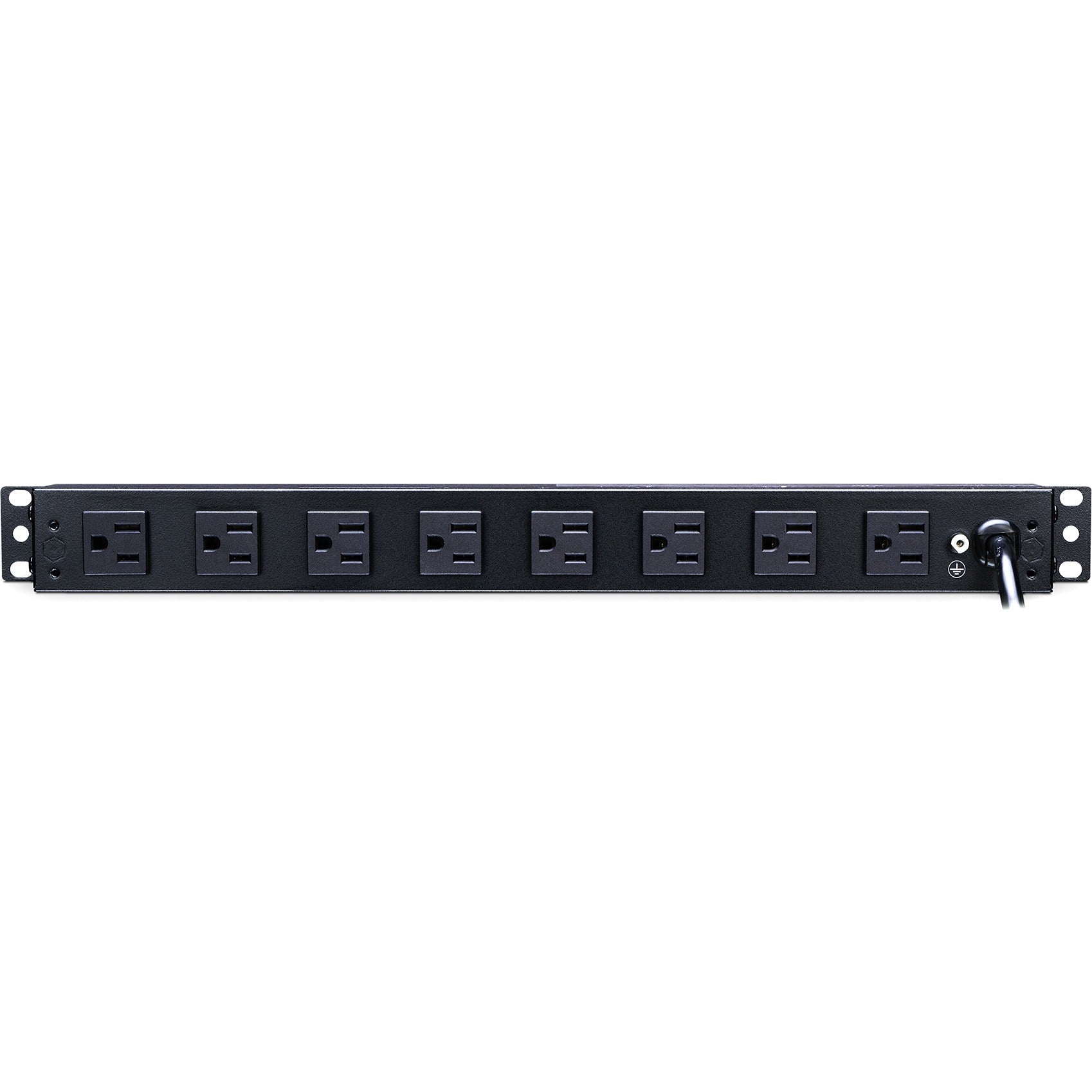 CyberPower PDU15B2F8R 100 - 125 VAC 15A Basic PDU - 10 Outlets, 15 ft, NEMA 5-15P, Horizontal, 1U, Lifetime Warranty - PDU15B2F8R - eCommerce Business Prime