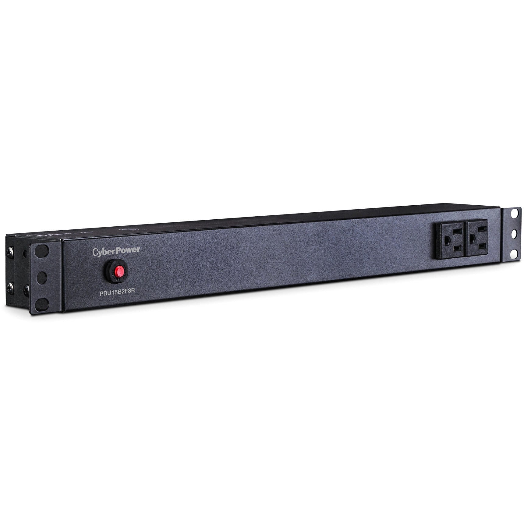 CyberPower PDU15B2F8R 100 - 125 VAC 15A Basic PDU - 10 Outlets, 15 ft, NEMA 5-15P, Horizontal, 1U, Lifetime Warranty - PDU15B2F8R - eCommerce Business Prime