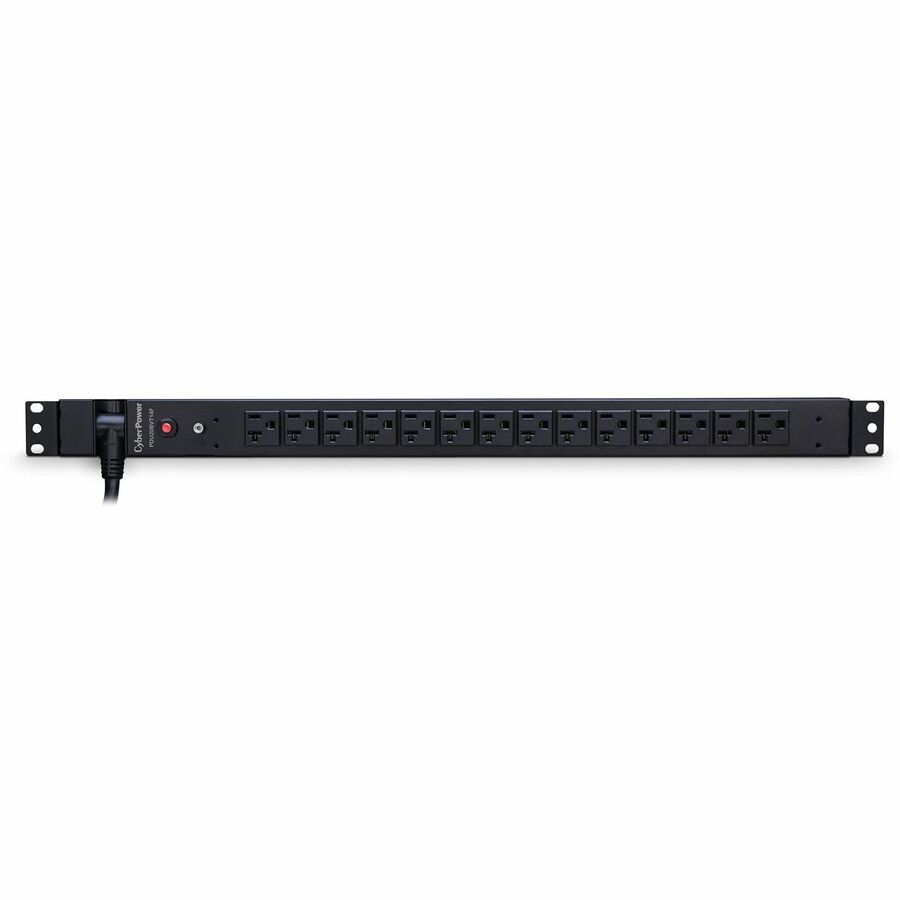 CyberPower PDU20BVT14F 100 - 125 VAC 20A Basic PDU - 14 Outlets, 10 ft, NEMA L5-20P, Vertical, 0U, Lifetime Warranty - PDU20BVT14F - eCommerce Business Prime