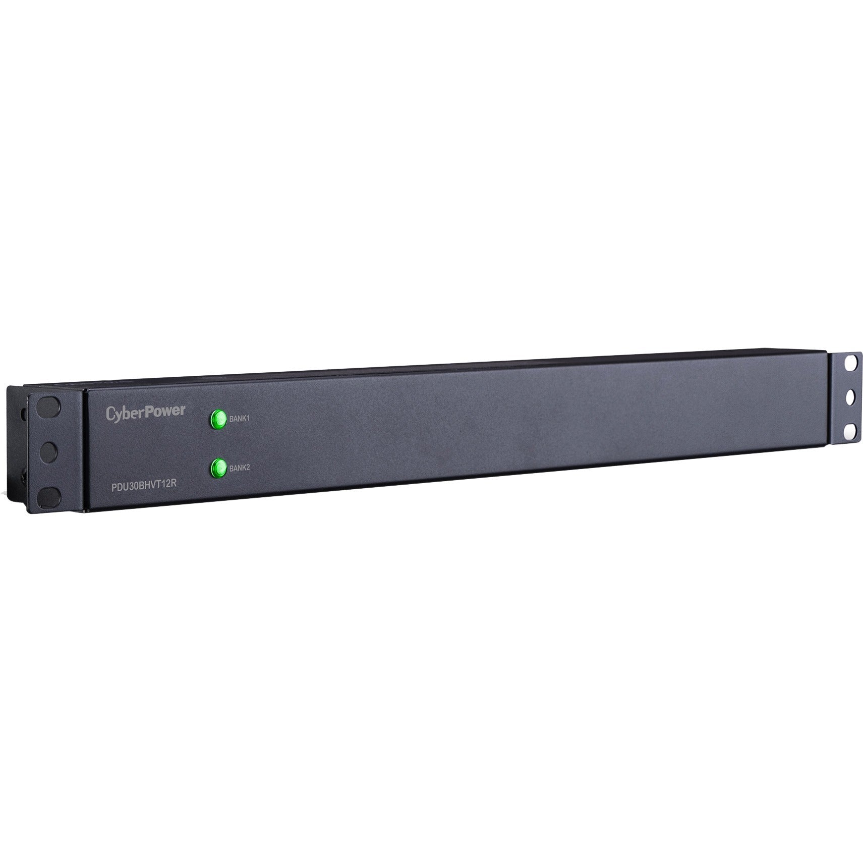 CyberPower PDU30BHVT12R 200 - 230 VAC 30A Basic PDU - 12 Outlets, 10 ft, NEMA L6-30P, Horizontal, 1U, Lifetime Warranty - PDU30BHVT12R - eCommerce Business Prime