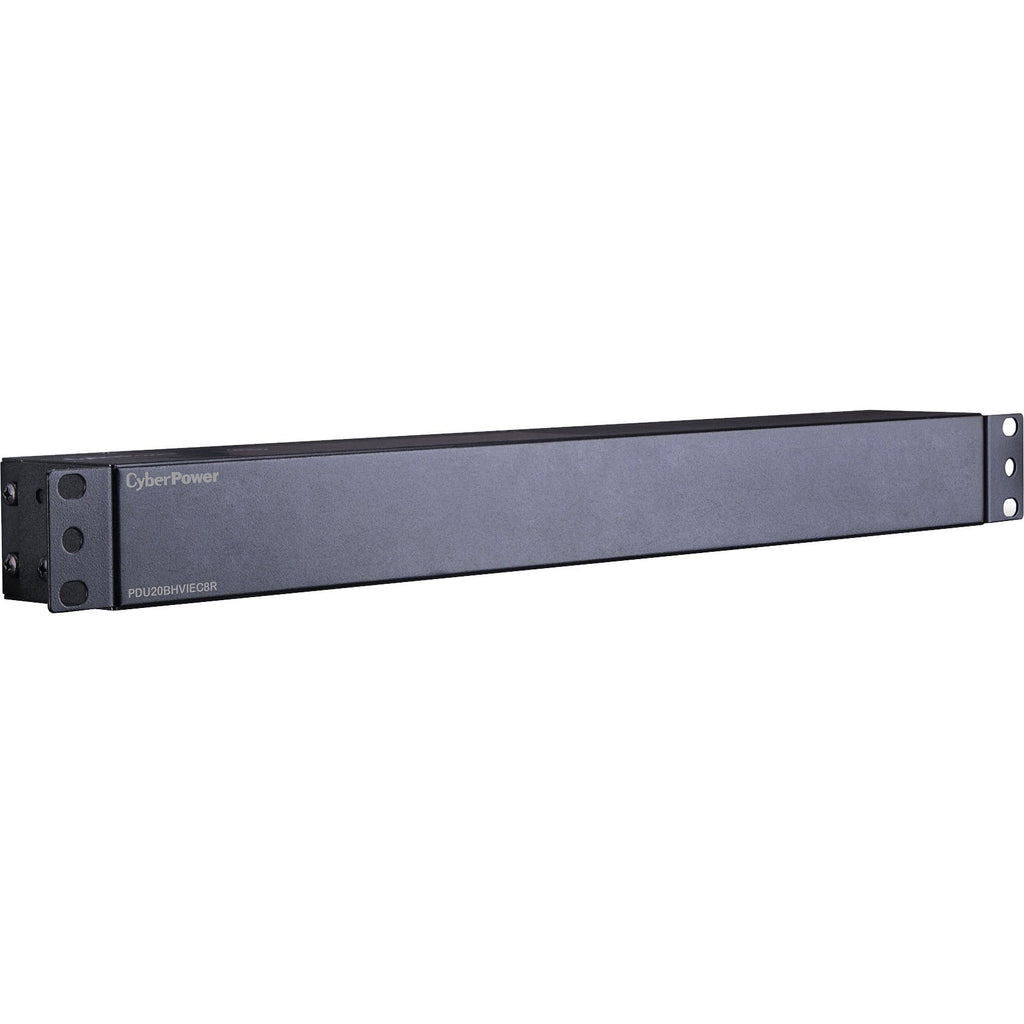 CyberPower PDU20BHVIEC8R 200 - 230 VAC 20A Basic PDU - 8 Outlets, 10 ft, IEC-320 C20, Horizontal, 1U, Lifetime Warranty - PDU20BHVIEC8R - eCommerce Business Prime