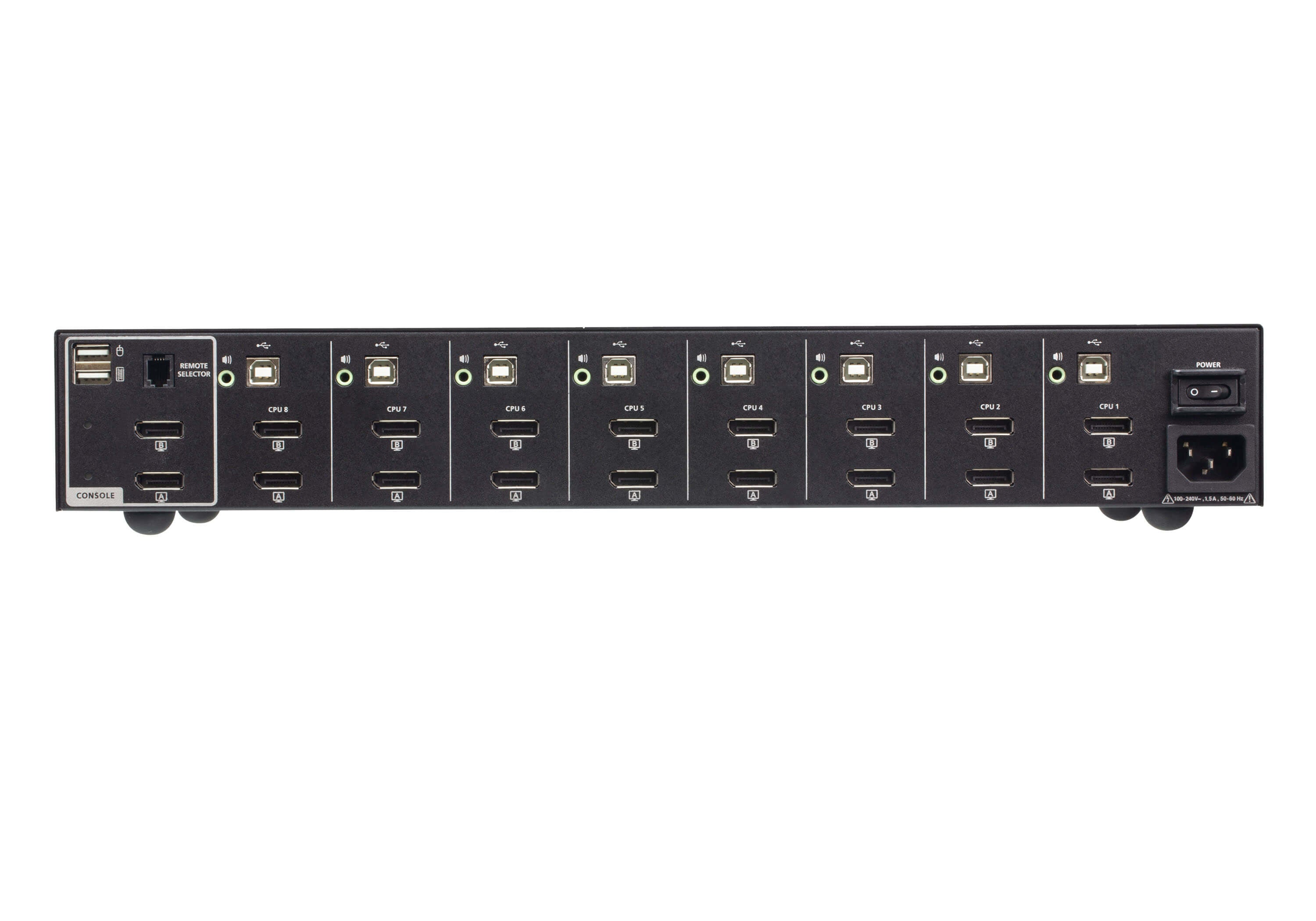 ATEN CS1148DP4 KVM switch Rack mounting Black ATEN