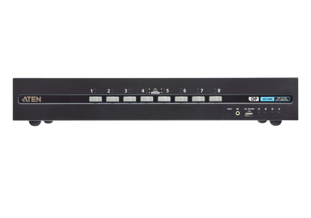 ATEN 8-Port USB DisplayPort Secure KVM Switch with CAC (PSD PP v4.0 Compliant) ATEN