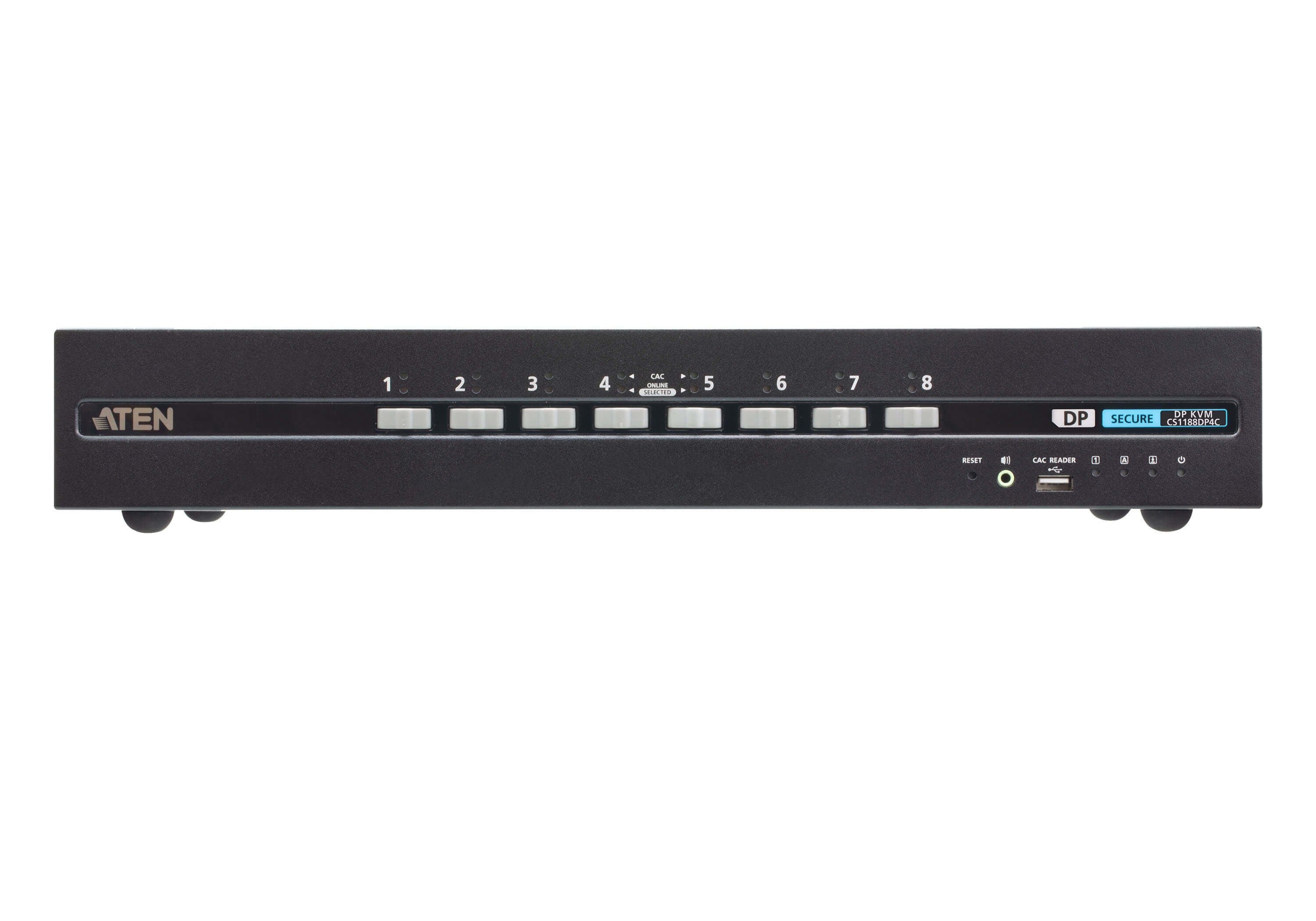 ATEN 8-Port USB DisplayPort Secure KVM Switch with CAC (PSD PP v4.0 Compliant) ATEN