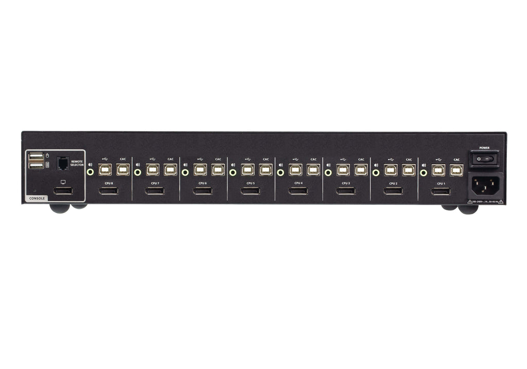 ATEN 8-Port USB DisplayPort Secure KVM Switch with CAC (PSD PP v4.0 Compliant) ATEN