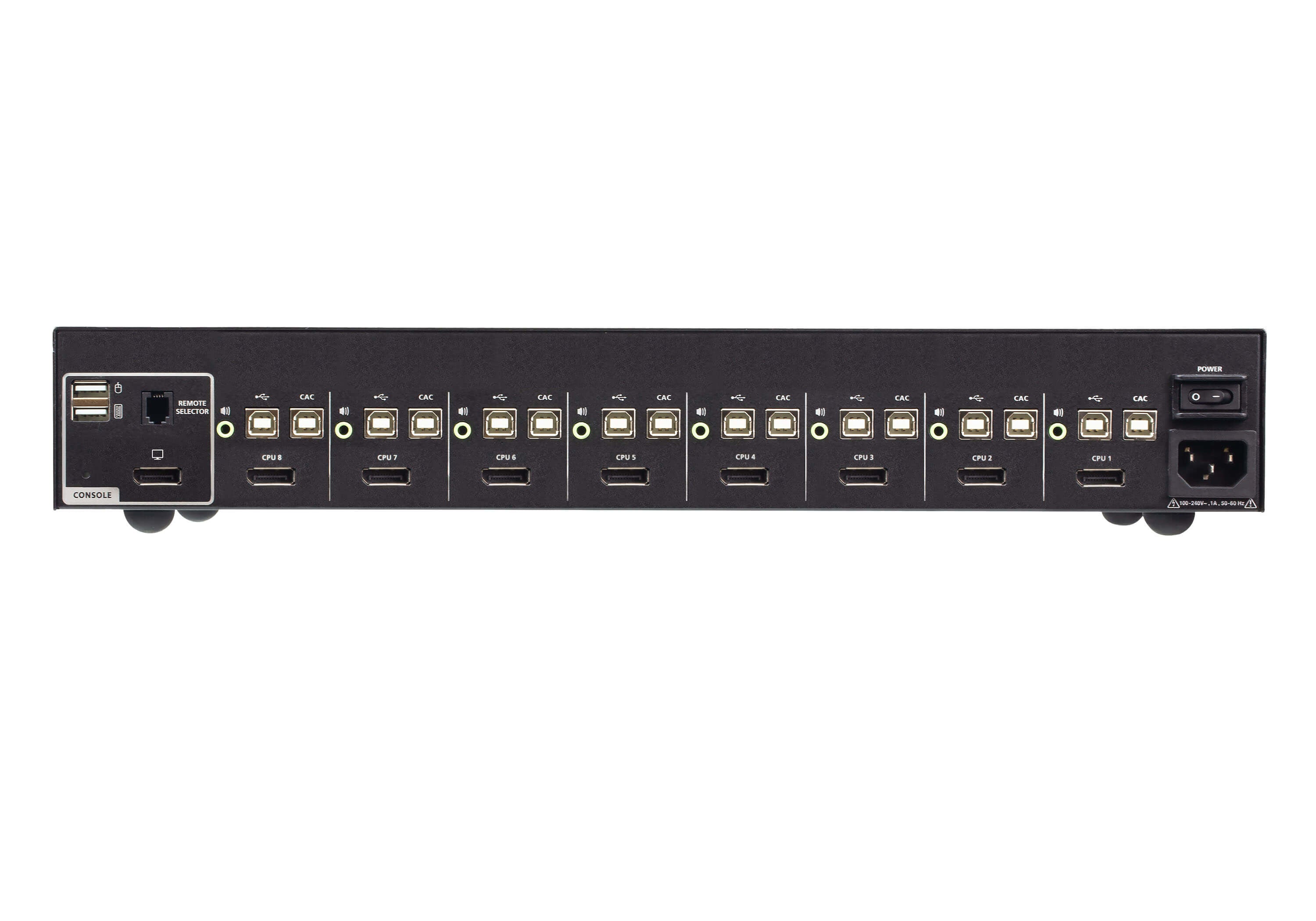 ATEN 8-Port USB DisplayPort Secure KVM Switch with CAC (PSD PP v4.0 Compliant) ATEN